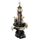 Product photo of the Robotime Navi Lighthouse, model kit of a steampunk-style lighthouse