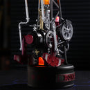 Details on the side of the Robotime Oil Extractor