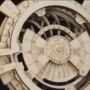 Close-up of the front side of the Robotime Perpetual Calendar