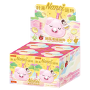 Display with four boxes of the Robotime Plush Pendant Nanci Stress-Relief blind box series