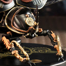 Details of the head and front legs of the Robotime Rhinoceros Beetle