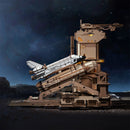 The side of the Robotime Space Shuttle, in horizontal position