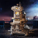 The tower of the launch platform of the Robotime Space Shuttle