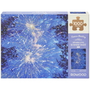 Front of package of the Robotime Sparkling Summer Night, 1,000-piece jigsaw puzzle of fireworks on a summer night