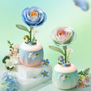 The Robotime Starry Camellia Lamp together with the Minty Camellia Lamp