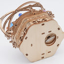 The key at the bottom to wind up the Robotime Starry Night