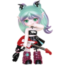 Bass Girl variant of the Robotime Suri’s Colorful Girls blind box series