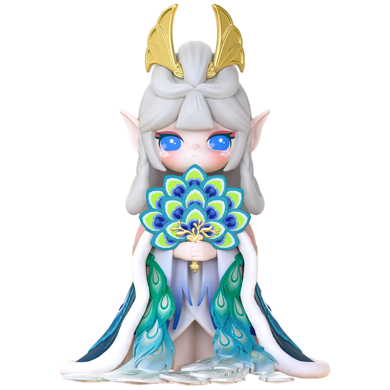 The Peacock Goddess of Mercy variant of the Robotime Suri’s Journey to the West blind box series