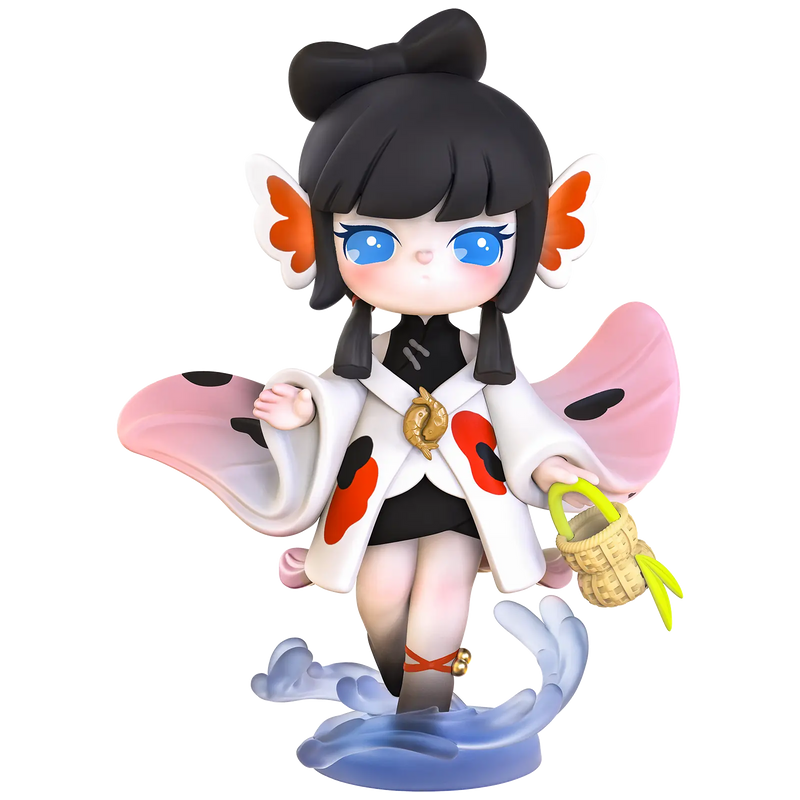 Laundering Girl variant of the Robotime Suri’s Nine Spirits of the Peach Blossom Land blind box series