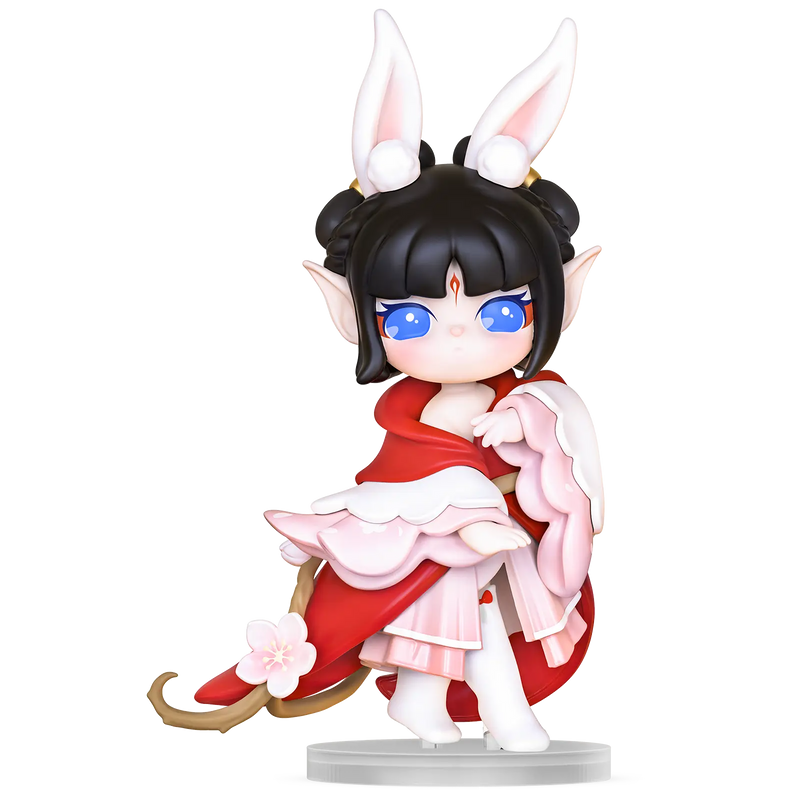 Matchmaking Rabbit variant of the Robotime Suri’s Nine Spirits of the Peach Blossom Land blind box series