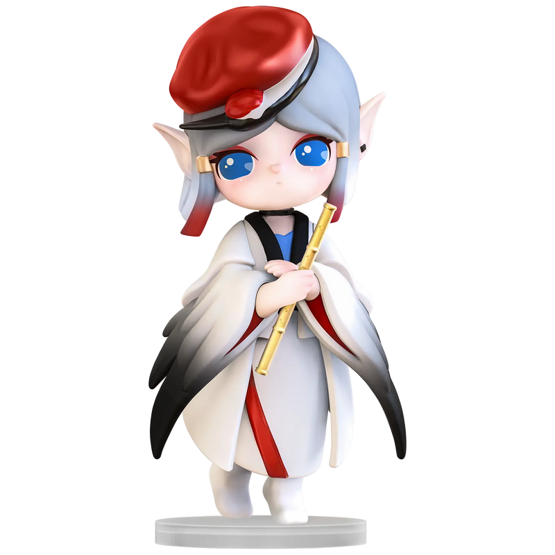 Leisurely Musician variant of the Robotime Suri’s Nine Spirits of the Peach Blossom Land blind box series