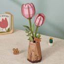 Robotime Pink Tulip / Tulipe Rose TW082