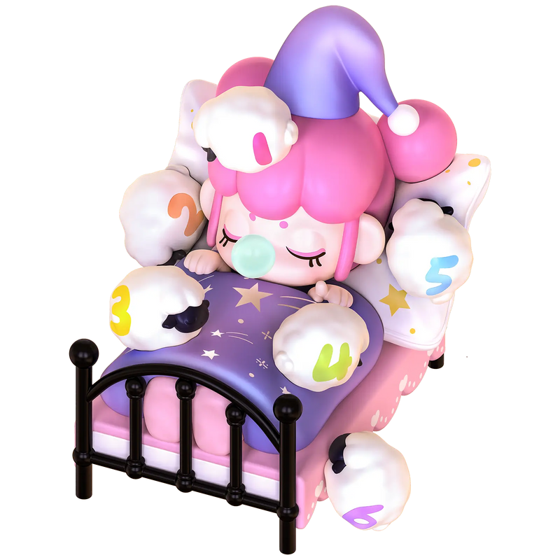 Counting Sheep variant of the Robotime Nanci's Dream blind box series