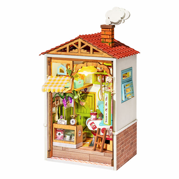 Kit de maison miniature en bois créatif drôle de kit de maison de bricolage  maison de poupée miniature 